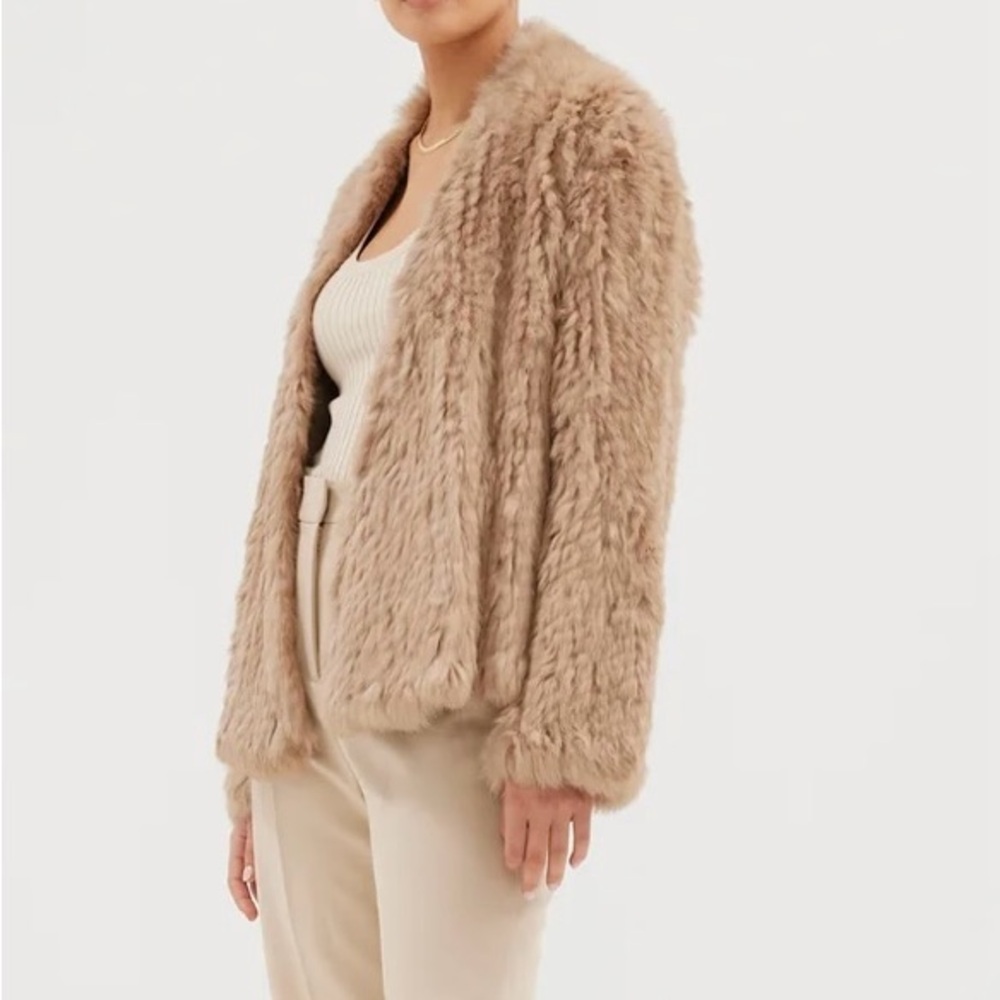 BUBISH LUXE | Rabbit Fur Jacket - Picture 6 of 10